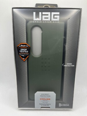 Urban Armor Gear UAG Civilian Case for Samsung Galaxy Z Fold4 Fold 4 Green Olive
