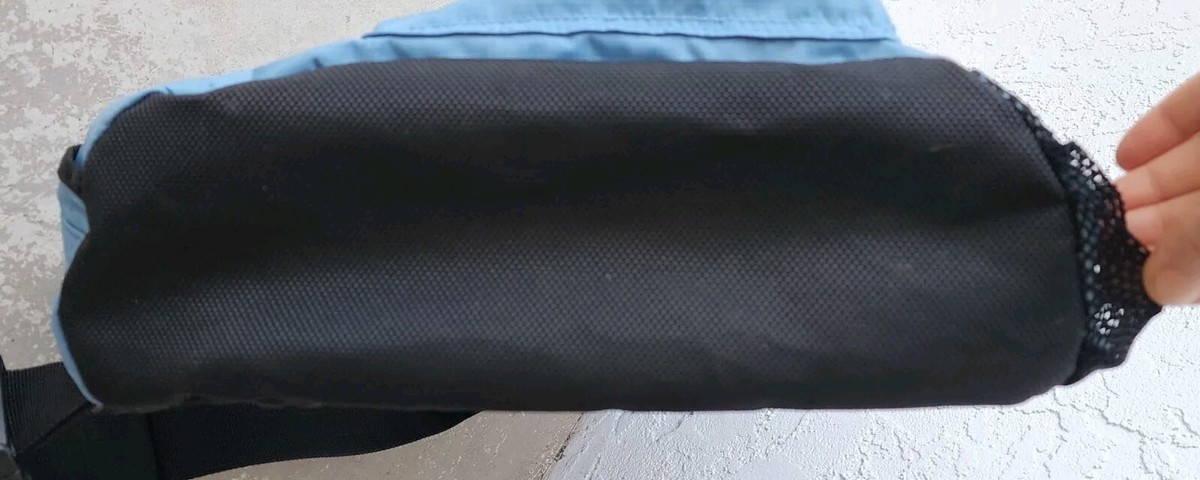 Old Navy Sling Bag Backpack Y2K Vintage Crossbody Blue Ripstop