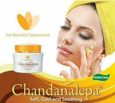 Chandanalepa 100% Natural Sandalwood Ayurvedic Herbal Fairness Cream Acne Remove