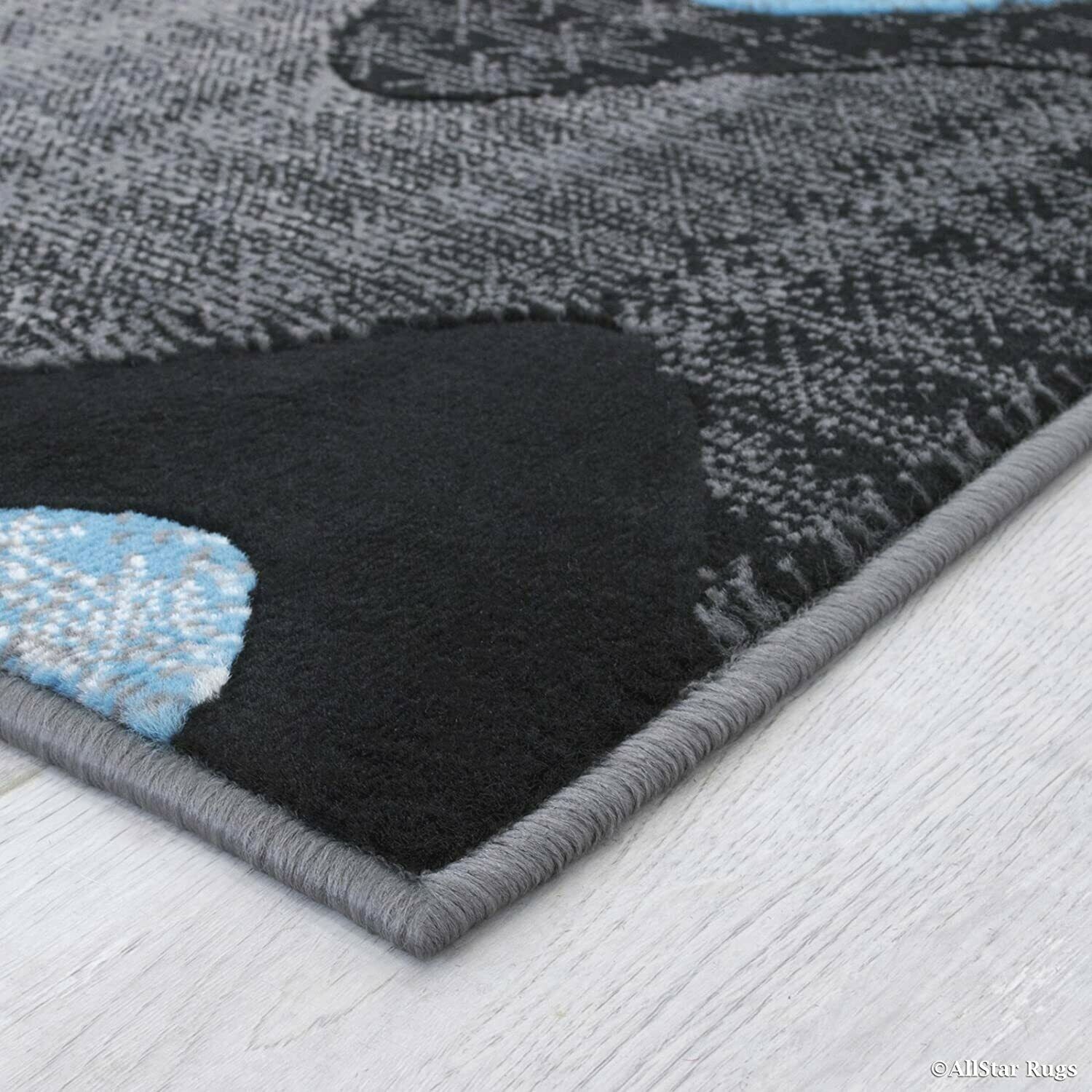 RUGS AREA RUGS CARPETS 8x10 RUG MODERN LARGE FLOOR BEDROOM BLUE 5x7