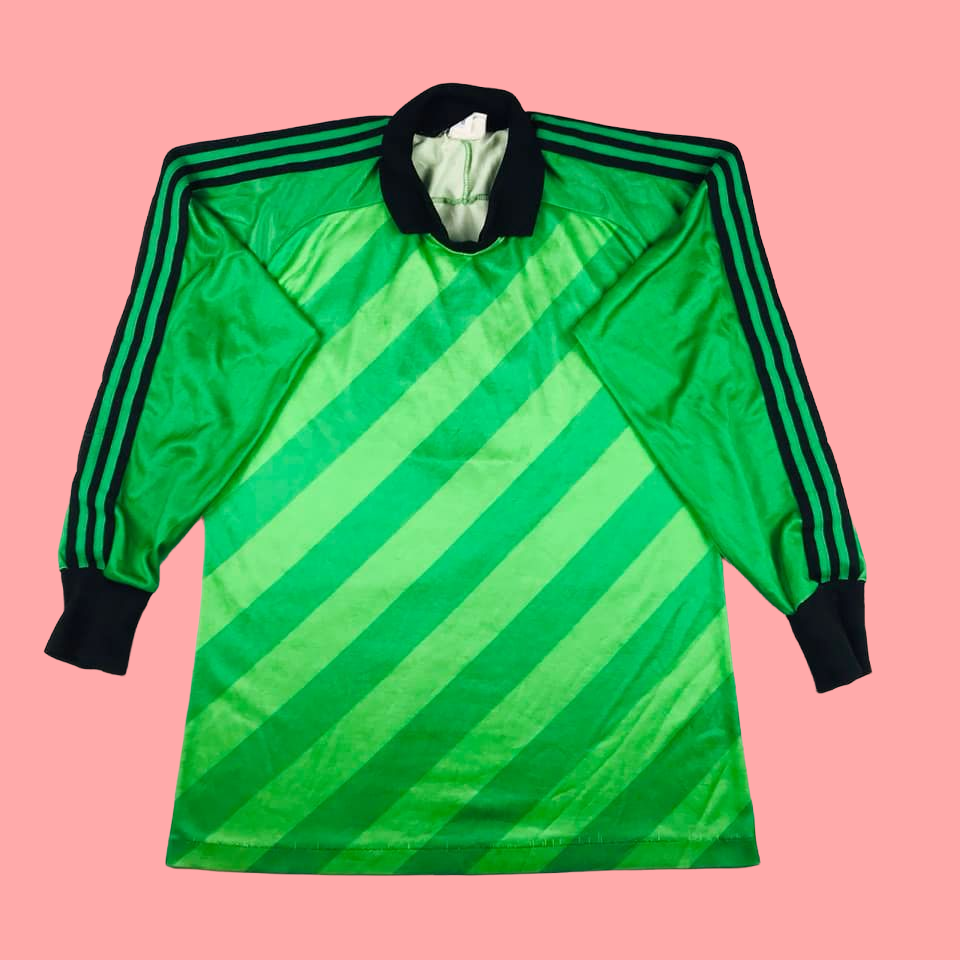 70'S vintage adidasアディダス GK ユニフォーム Adidas Vintage Green Template Goalkeeper Soccer Jersey Football