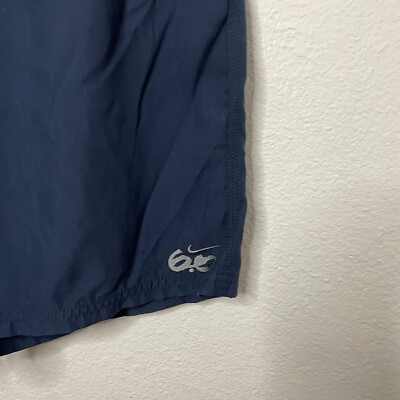 Nike Men's ACG Trail Shorts Navy Anthracite Comfy Soft Size Medium