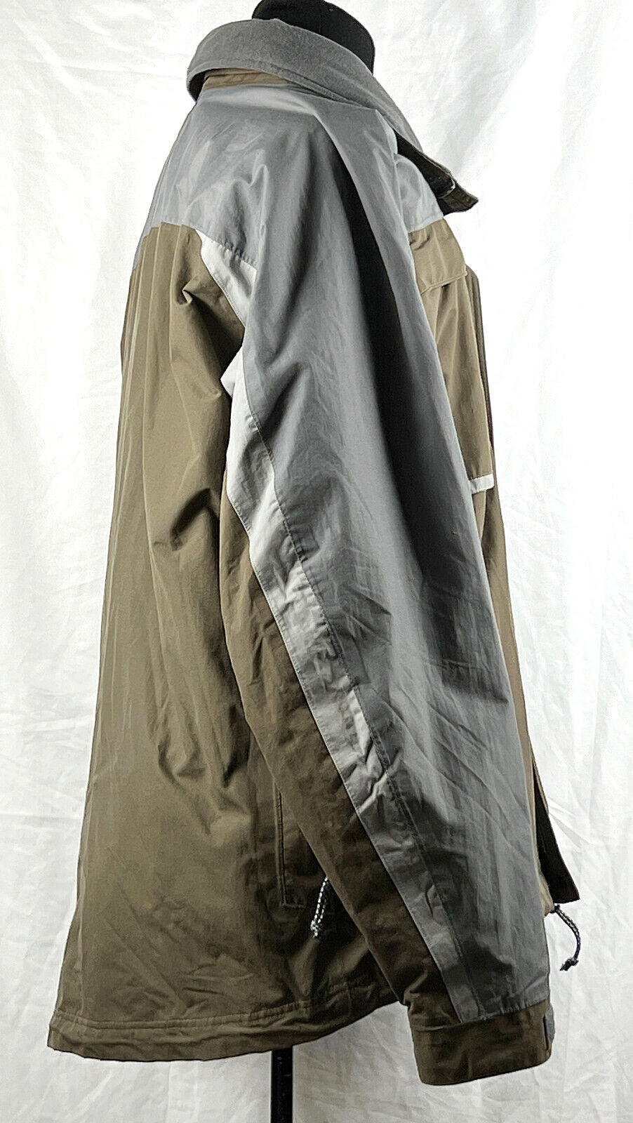 Helly Hansen Helly Tech Brown & Gray Weatherproof Jacket (No Hood) Men's XL image 2