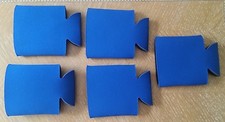 Lata/Botella Plegable Koozie, Juego de 5 (Nueva, Nunca Usada)