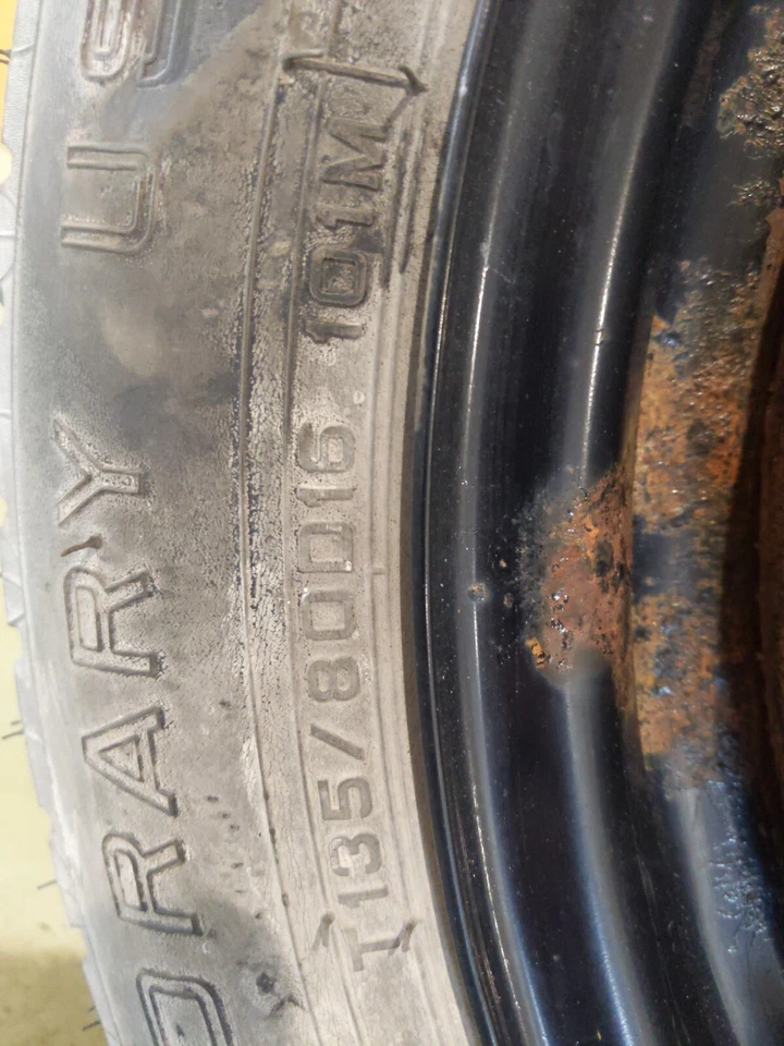 Llanta de rueda de repuesto para llantas Nissan Quest 11 12 13 14 15 16 17 OEM 13580D16 Dunlop Foto 4 de 4