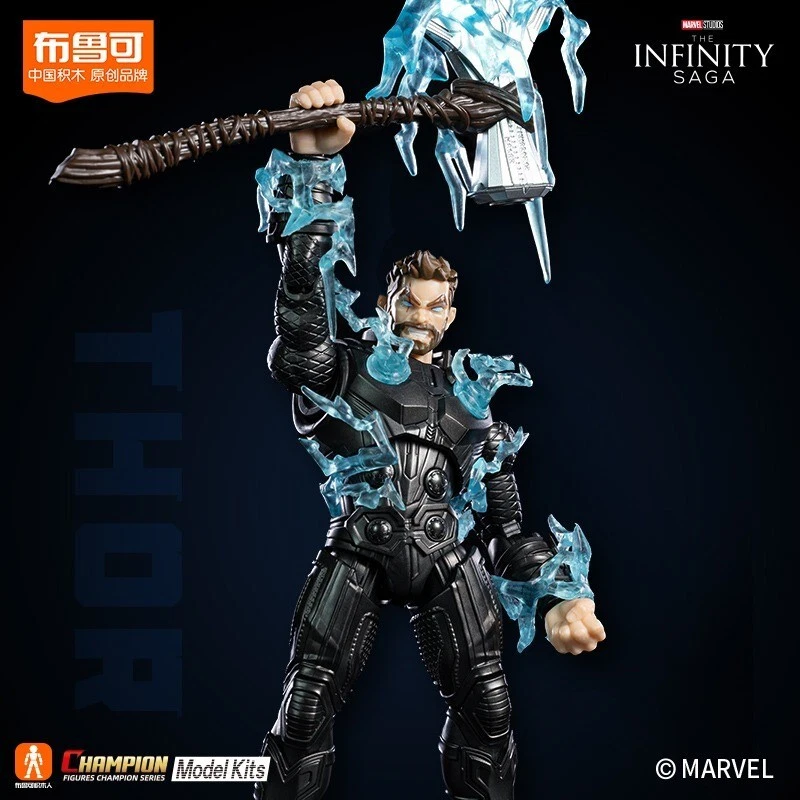 Blokees Marvel Heroes Thor Bloque de Construcción Modelo Figuras de Acción Anime Regalo JUGUETE Foto 4 de 4