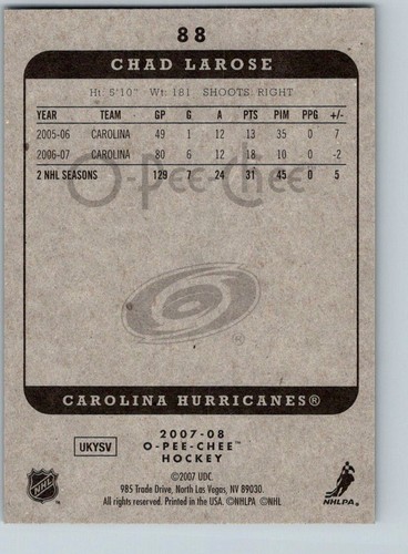 2007-08 O-Pee-Chee 07 OPC NHL Hockey Cards (1-250) - U-Pick From List - Picture 113 of 355