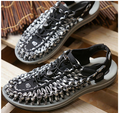 keen men's uneek flat cord sandals