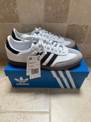 Adidas - Samba OG - US 6.5m/7.5f in Cloud White/Core Black/Granite