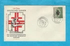 GERMANY SAAR - 1958 TURNER EMBLEM GYMNASTICS FDC - SOTT 315 -N84f