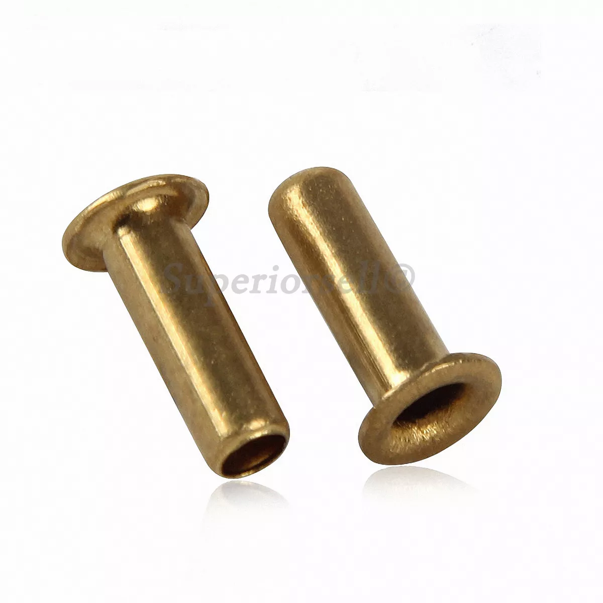 M3-M6 Copper Brass Eyelet Hollow Tubular Rivets Through Nuts Hole Grommets