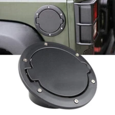For Jeep Wrangler JK 2007-18 Fuel Filler Door Cover Gas Cap Exterior Accessories