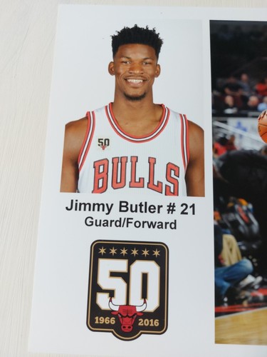 Jimmy Butler signed autographed Signed Chicago Bulls 8X10 photo 50th Anniversary - Picture 4 of 9