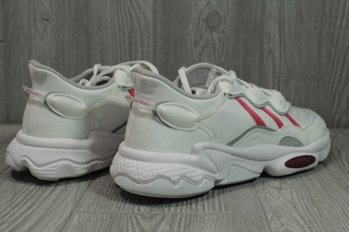 Adidas Originals Ozweego Low Womens Casual Shoes White Pink H04260 Size 9.5 - 第 4/6 張圖片
