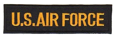Ecusson patche US Air Force USAF thermocollant hotfix patch brodé 