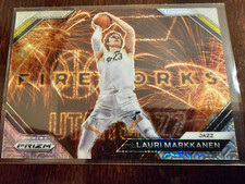 2023-2024 Panini Prizm Basketball Lauri Markkanen Fireworks Mojo #24/25
