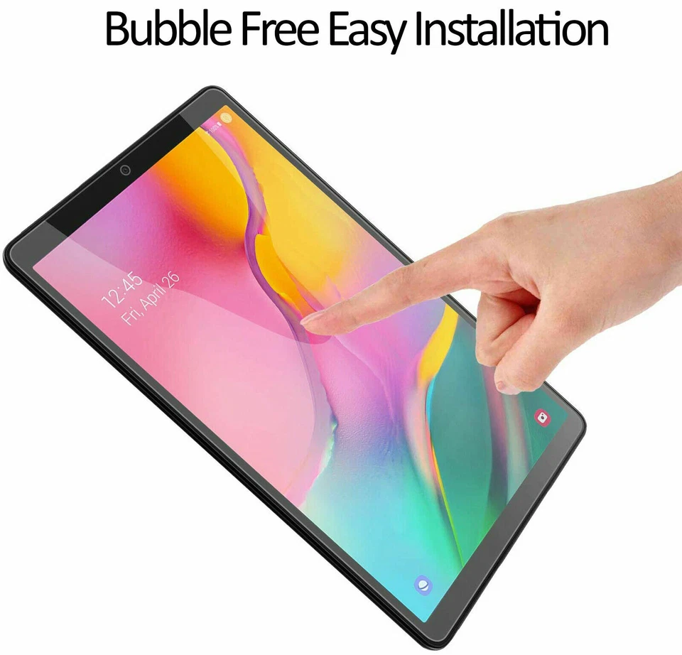 For Samsung Galaxy TAB A 10.1 SM-T510 SM-T515 Tempered Glass Screen Protector - Image 4 of 4