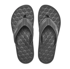 Reef Men's the Ripper Flip-Flop, Dark Grey, 12