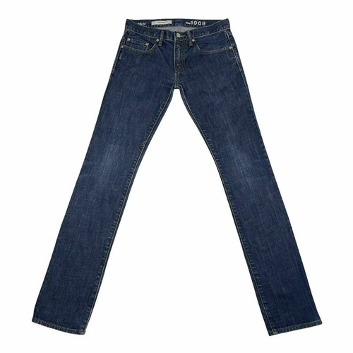 Gap Womens 1969 Jeans W28 L32 Blue 