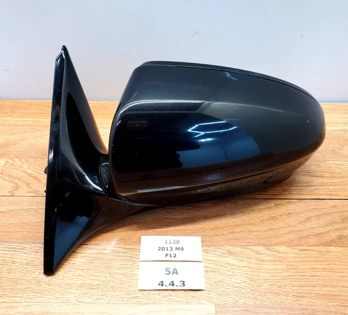 ✅ 12-14 OEM BMW F06 F12 F13 Left Driver Mirror Assembly Heated Camera Black 475