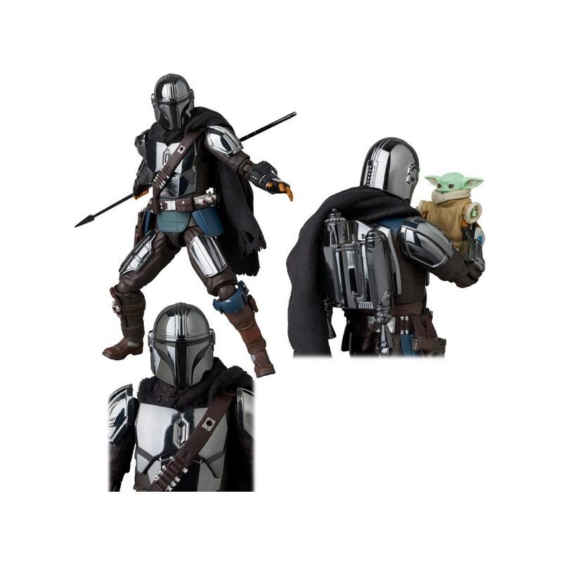 その他 MEDICOM TOY - MAFEX No.256 MANDALORIAN CHROME Ver. e Mafex No.256 Ster Wars The Mandalorian Chrome Ver. Figure
