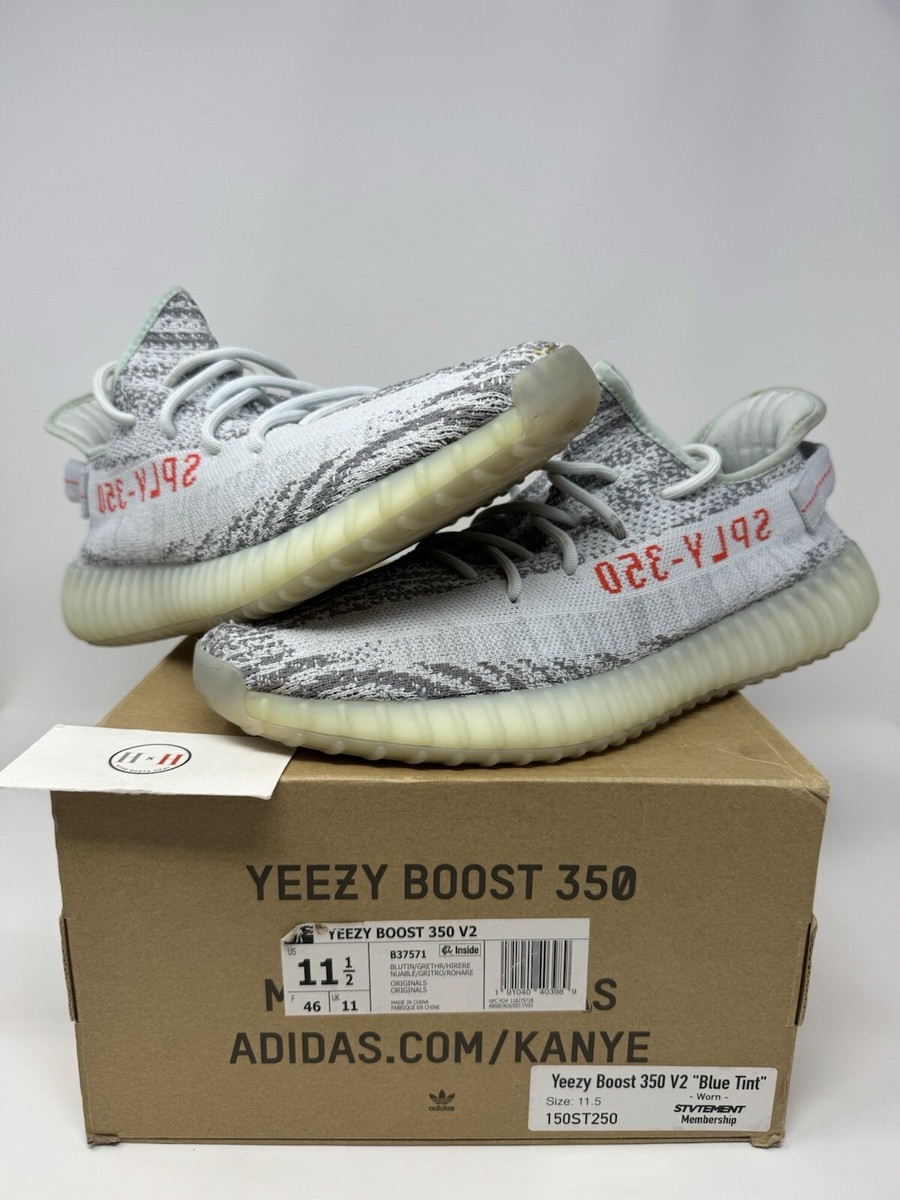 Blue tint yeezys Size 11.5. Pre owned. adidas Yeezy Boost 350 V2 Blue Tint Men main image 3