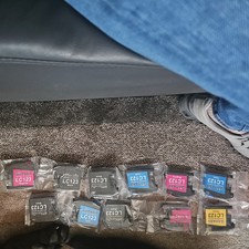 11x Gilimedia LC123 Printer Replacement Ink Cartidges - Yellow, Cyan & Magenta