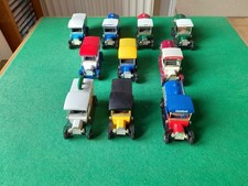 MATCHBOX MODELS OF YESTERYEAR 10 X  FORD MODEL T VANS  & TANKERS  VGC  NO BOXES.