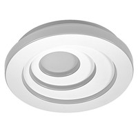 Led Deckenleuchte Metall Weiß Osram 3000 K Ø39 Cm BüRo Deckenlampe Wohnzimmer