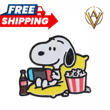 Cartoon Dog Enamel Lapel Pin Gamer Dog Character Collectible Gift FREE SHIPPING