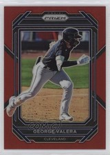 2023 Panini Prizm Red Prizm 77/199 George Valera #97 sc8