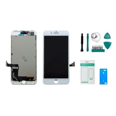 iPhone 8 Plus Display weiß - Set Qualitätskontrolle & Versand aus Deutschland