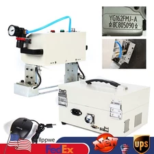 Pneumatic Label Marking Engraving Electric Dot Peen Metal Engraving Machine new