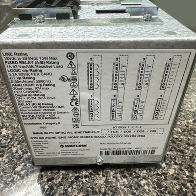 EUROTHERM MINI8/8LPE/0PRG/VL/ENETMBUS/F/TC8/DO8/DO8/DI8
