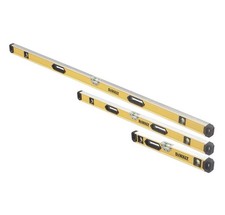 Dewalt Box Beam Level Set 3-Piece, 600MM/1200MM/1800MM