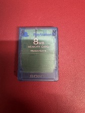 Sony PlayStation 2 8MB Memory Card - Blue - SCPH-10020
