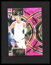 2024 Kiah Stokes Panini Select Premier Level #179 Pink Ice Prizm Aces