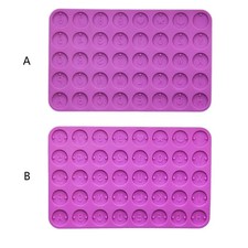 Resin Silicone Round Letter Mold Keychain Soap Casting Mould for UV Epoxy Resin