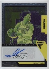 2020-21 Panini Flux Auto Influx Isaiah Roby #AI-IRO Auto 06xp