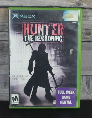 Hunter: The Reckoning (Microsoft Xbox, 2002) Complete in Box with Manual VG