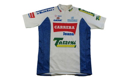 Carrera Nalini Tassoni Gaerne Tonello Retro Fahrrad Trikot