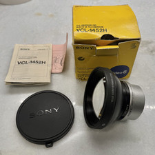 Sony Tele conversion lens X 1.4 X VCL-1452H filter diameter 52mm Made in Japan