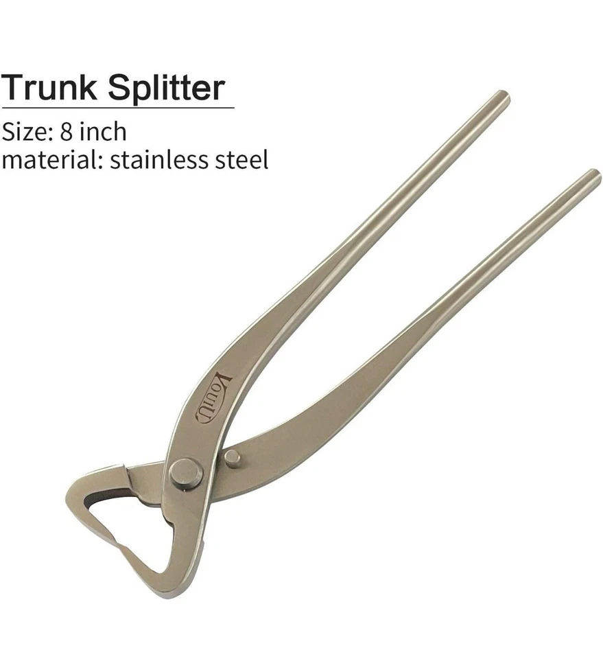 6-Piece Bonsai Tool Set,Knob Cutter,Trunk Splitter,Concave Cutter,Wire Cutter... - Image 4 of 4