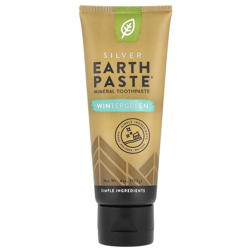 Silver Earth Paste®, Mineral Toothpaste, Wintergreen, 4 oz (113 g)