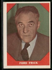 1960 Fleer Baseball Greats #74 Ford Frick EX