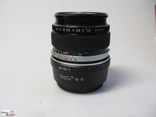 Obiettivo Olympus G.Zuiko OM 1,4/50mm su Micro-Four-Third digitale (= 100mm)