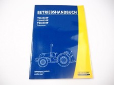 New Holland TD4020F TD4030F TD4040F Trattore Manuale Uso e Manutenzione 2009