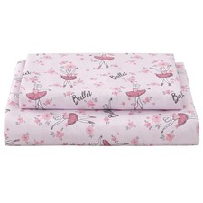 Softan Microfiber Kids Bed Sheet Set, Full Size Fitted Sheet, Breathable  Si...