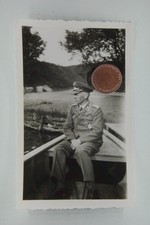 Foto Schladern Luftwaffe Soldat mit Fliegerabzeichen erster WK