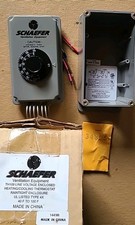 Schaefer Line Voltage Thermostat - Peco TH109 Heating Cooling 40f-100f - New